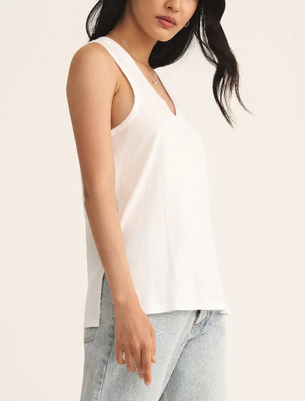 Z Supply | The Californian Tank | White fashionable tank top