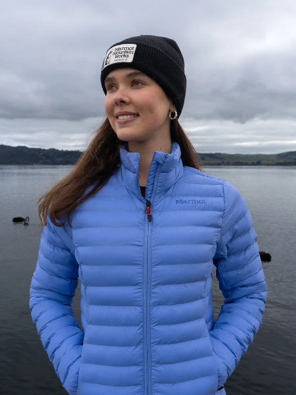 Wm's Echo Featherless Jacket Zippered Front Buttoned Front Snap Front