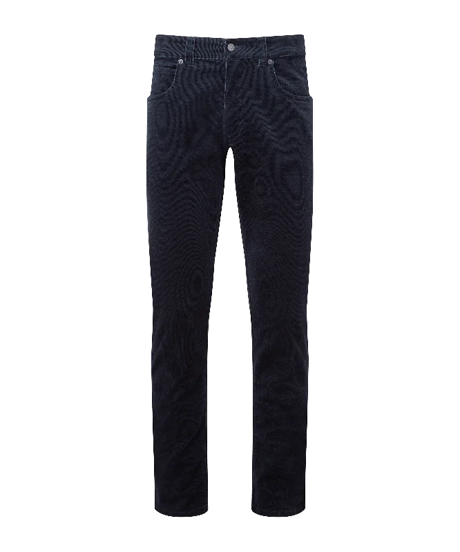 Camden Cord Trousers - Navy Trousers Bestseller Popular
