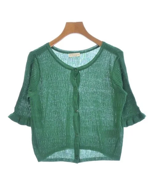 EARTH MUSIC&ECOLOGY Cardigans Boat Neck Shawl Collar Notched Collar