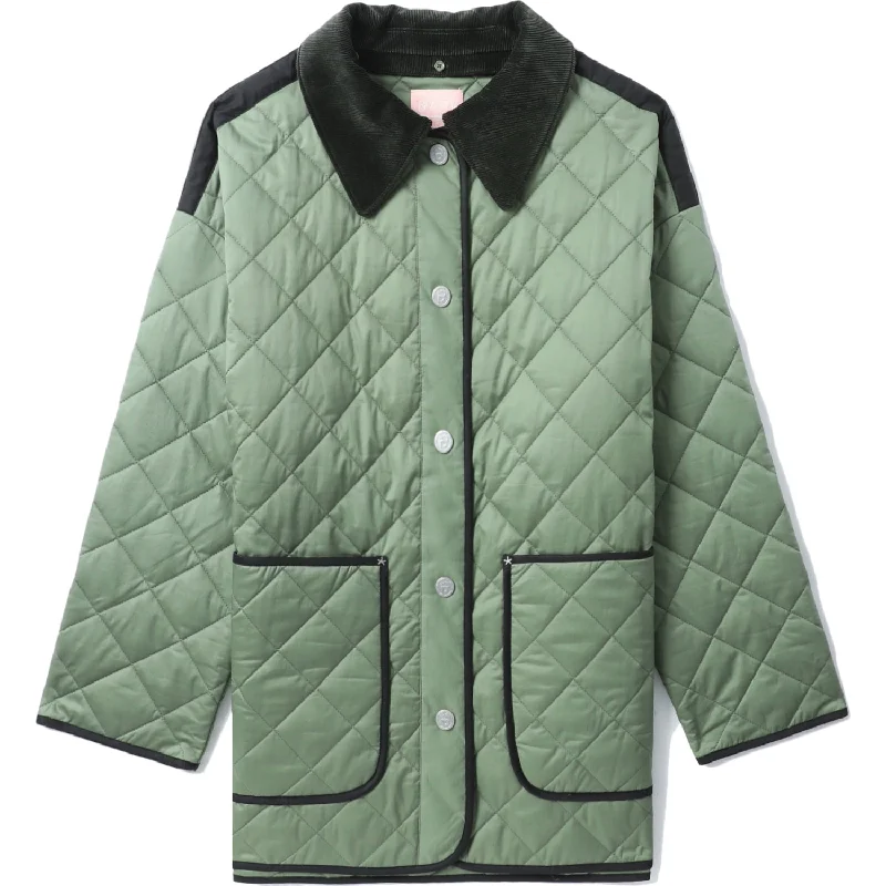 BAPY QUILTED JACKET LADIES Hoodie Zip-Up Jacket Button-Up Jacket
