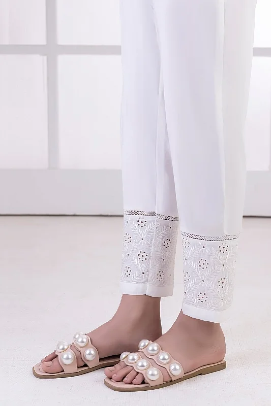 Lakhany 01 Piece Embroidered Trousers - LSM-T-3105 (W) Trousers Spring Floral