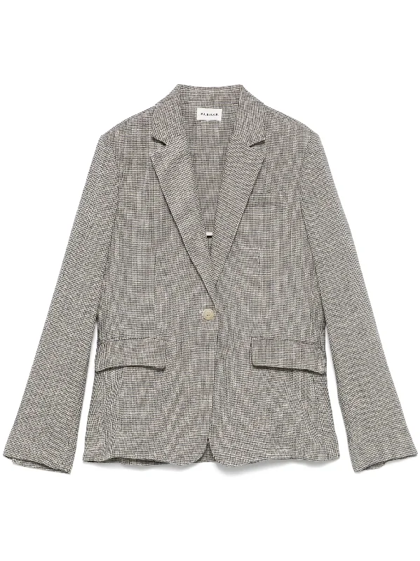 Bambu houndstooth-pattern blazer Women's Fashion Blazer