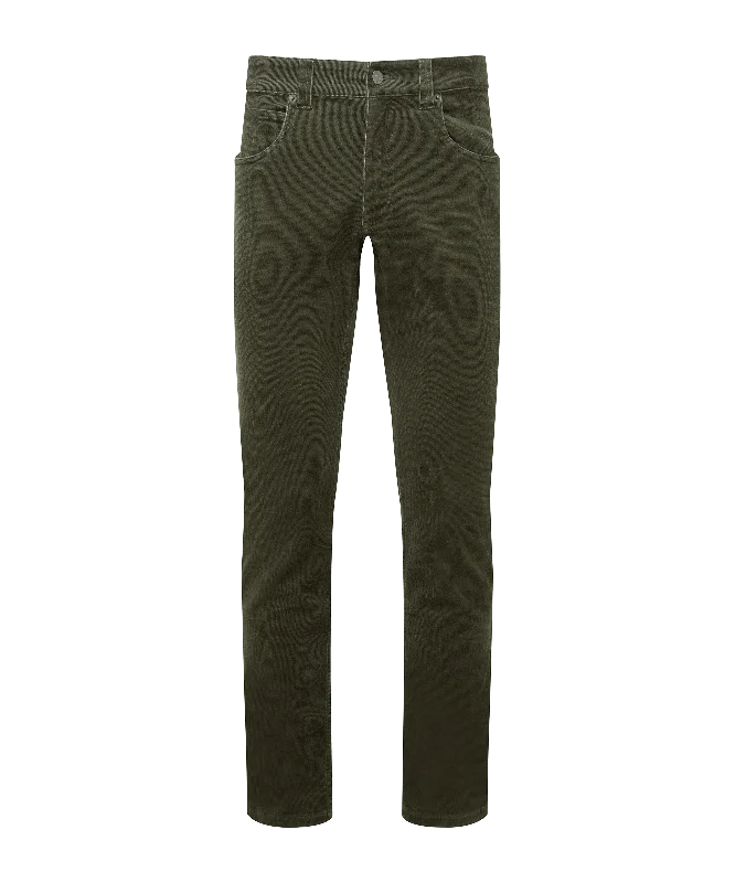 Camden Cord Trousers - Forest Trousers Sale Discount