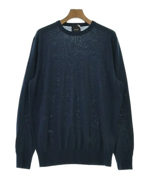 ATON Sweaters Zippered Buttoned Snapped