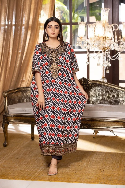 2PC Kaaftan & Trouser - LDS 742 Trousers Sale Discount