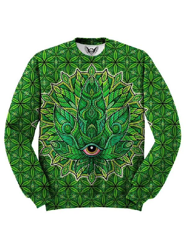Leaf Sweater Neon Metallic Matte