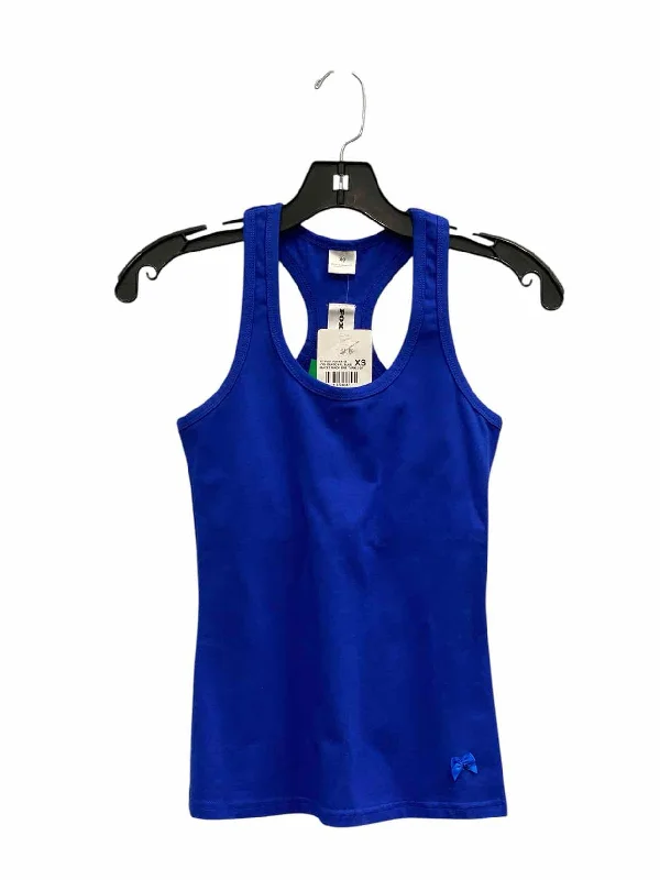 Foxers Size XS Blue Tank Top comfortable tank top