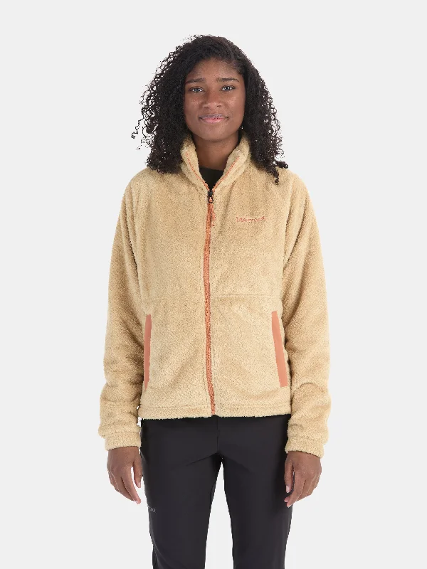 Wm's Homestead Fleece Jacket Front Pockets Side Pockets Patch Pockets