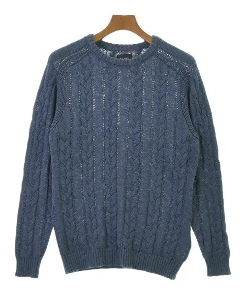 BEAMS Sweaters Mesh Fabric Canvas Fabric Denim Fabric