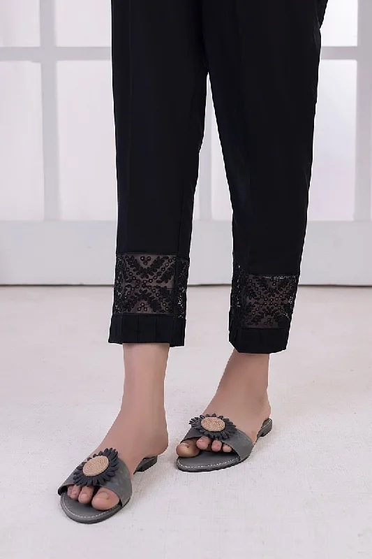 Lakhany 01 Piece Embroidered Trousers - LSM-T-3101 (B) Trousers Sale Discount