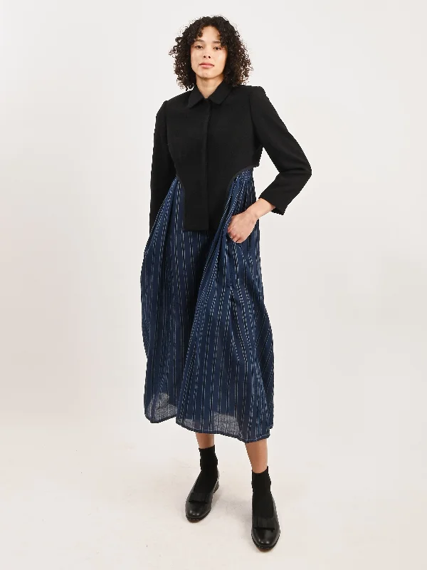 Black Arch Blazer Women's Luxurious Jacket
