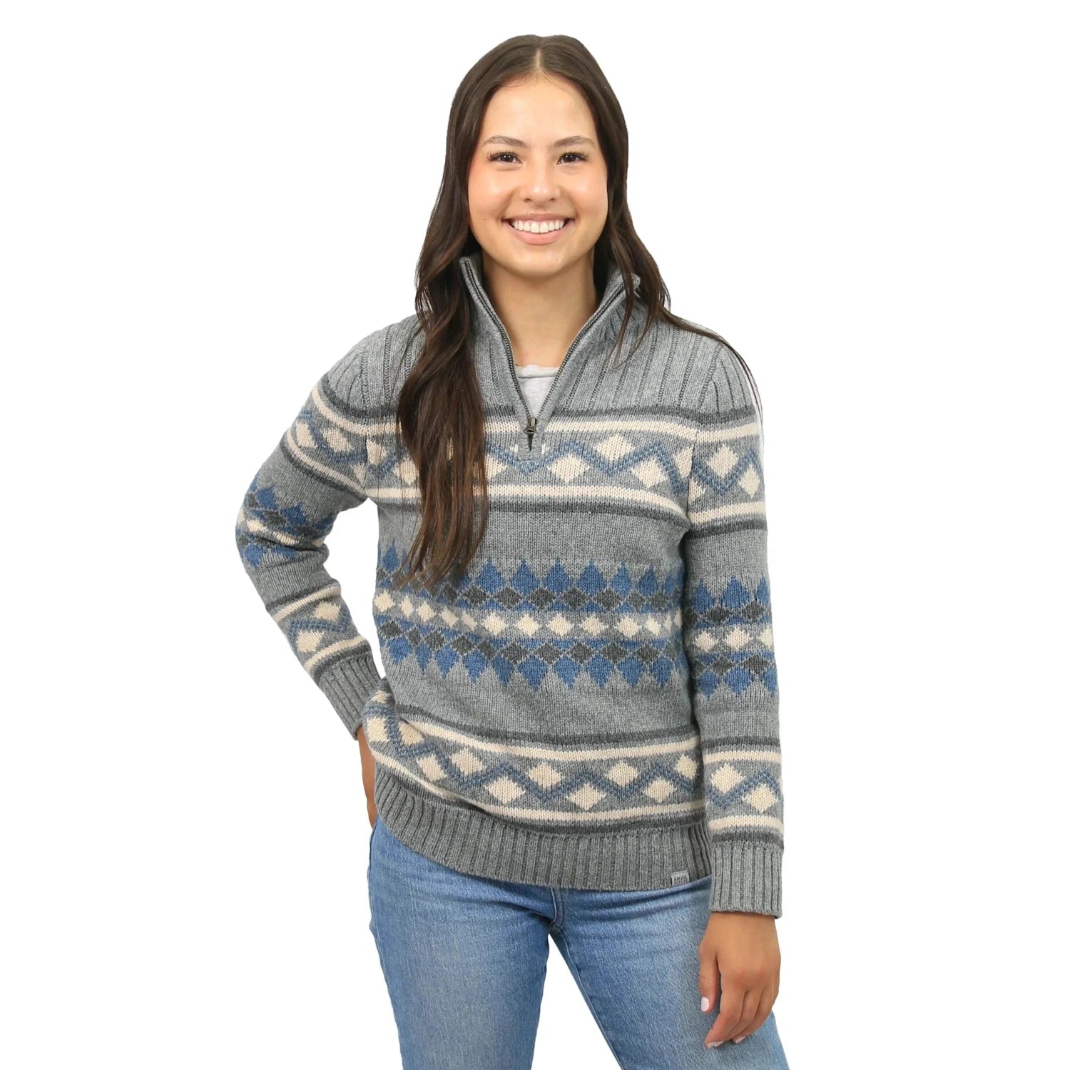 Unisex Chalet Sweater Fleece Sweater Nylon Polyester