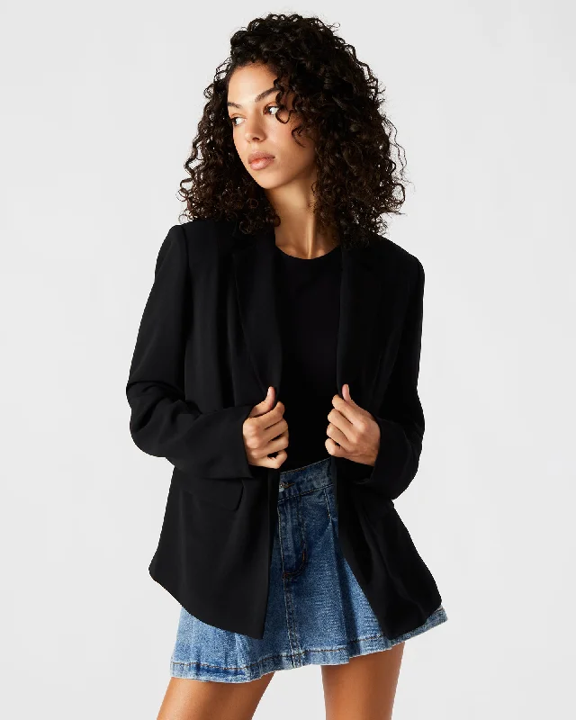 PAYTON BLAZER BLACK Women's Simple Jacket