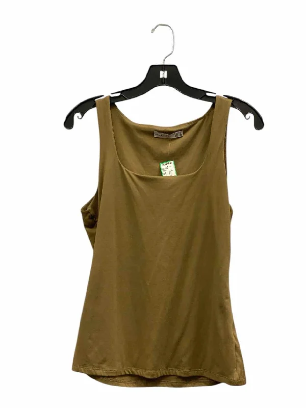 Black Tape Size M Brown Tank Top navy tank top