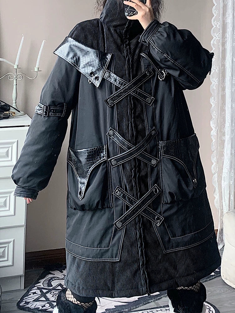 Loose thick long coat【s0000006211】 Blazer Duffle Coat Pea Coat