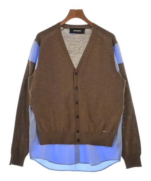 DSQUARED Cardigans Satin Blend Silk Blend Wool Blend