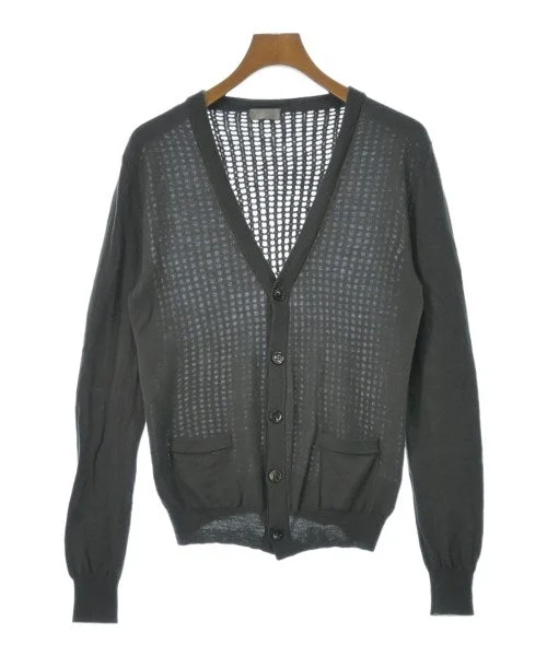 Dior Homme Cardigans Striped Floral Plaid