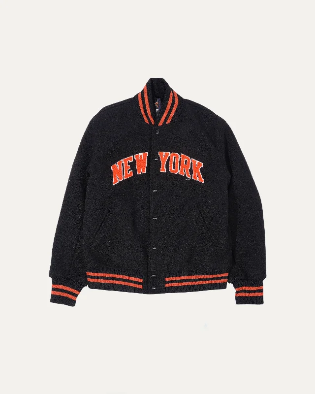 Golden Bear New York Knicks Varsity Jacket Appliqued Jacket Beaded Jacket Sequined Jacket Golden Bear New York Knicks Varsity Jacket Appliqued Jacket Beaded Jacket Sequined Jacket