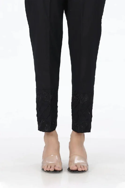 Lakhany 01 Piece Cambric Trousers LSM-T-2530-Black Trousers New Arrival