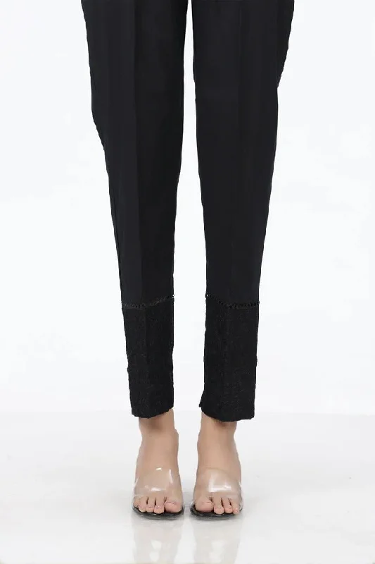 Lakhany 01 Piece Cambric Trousers LSM-T-2527-Black Trousers Timeless Classic