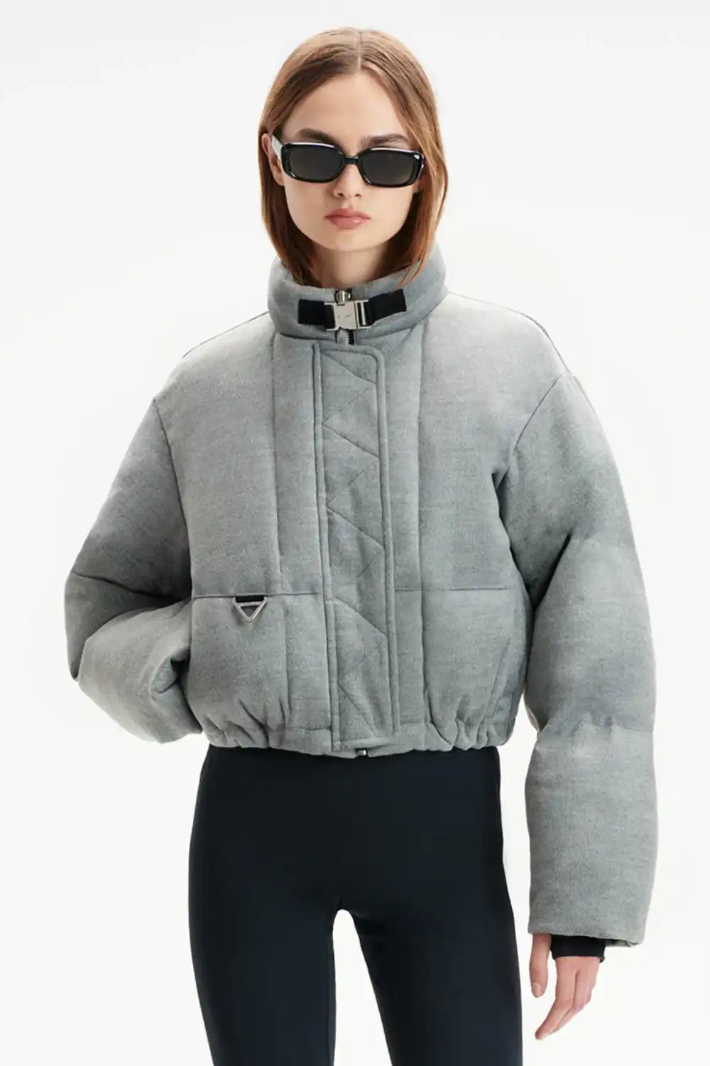 Hallie Mae Puffer Jacket Toggled Jacket Drawstring Jacket Belted Jacket