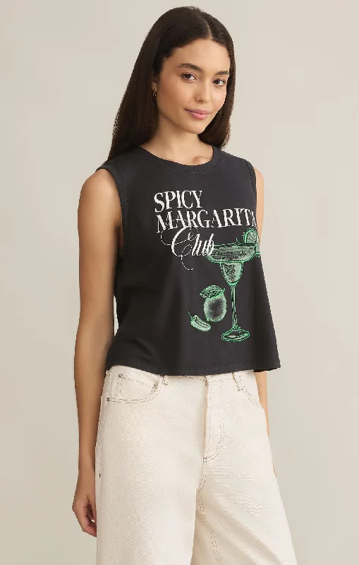 Z Supply Picante La Mer Tank one shoulder tank