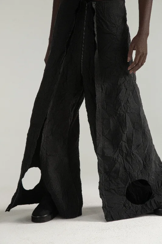 ESCAPE 9 - way transforming piece: trousers, jumpsuit, dress, skirt, bag Trousers Culottes Wide Leg