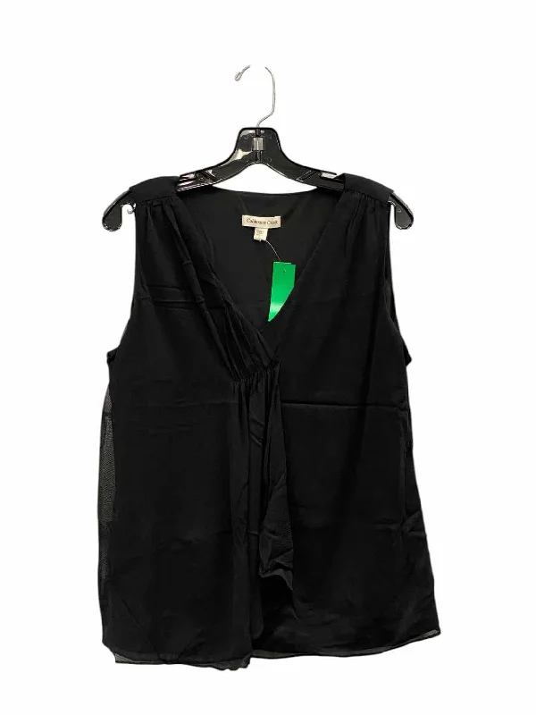 Coldwater Creek Size L Black Tank Top soft pink tank