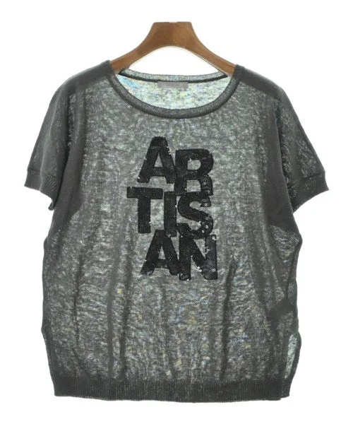 ARTISAN Sweaters Beaded Sweater Sequined Faux Fur