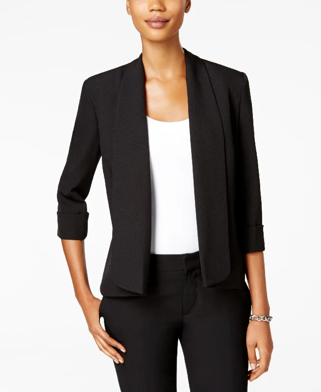 Kasper Petite Cuffed 3/4 Sleeve Blazer Women's Vintage Suit