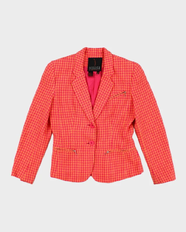 Vintage 90s Jessica Wool Blend Blazer - XS Women's Elegant Suit