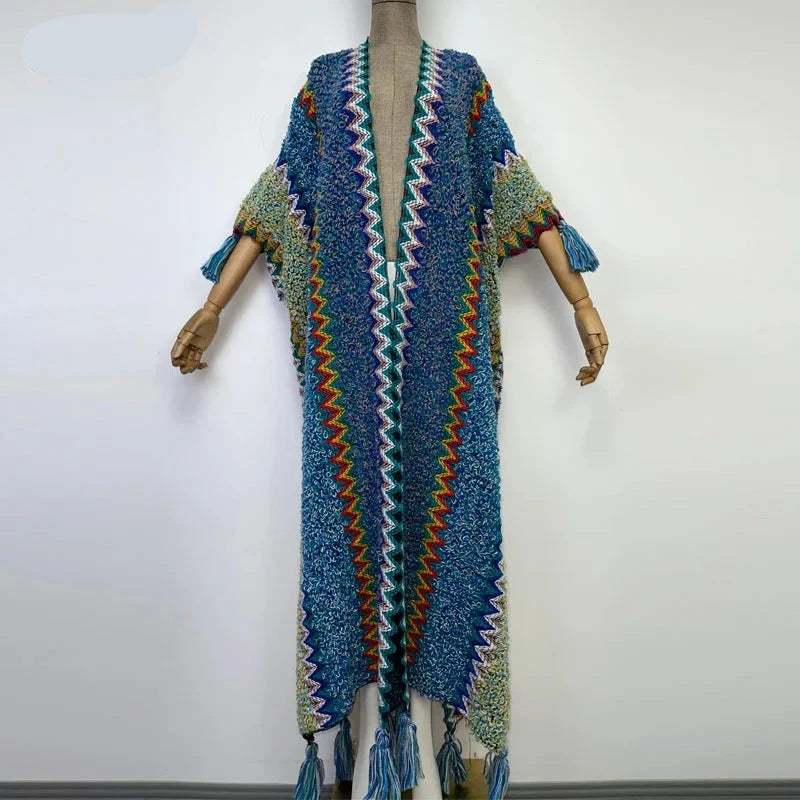 Huggelicious Tassel Knitted Long Cardigans 30 Colours Long Cardigan Short Cardigan Medium Cardigan