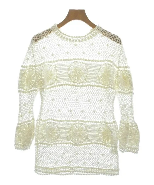 caph Sweaters Chenille Brocade Lace