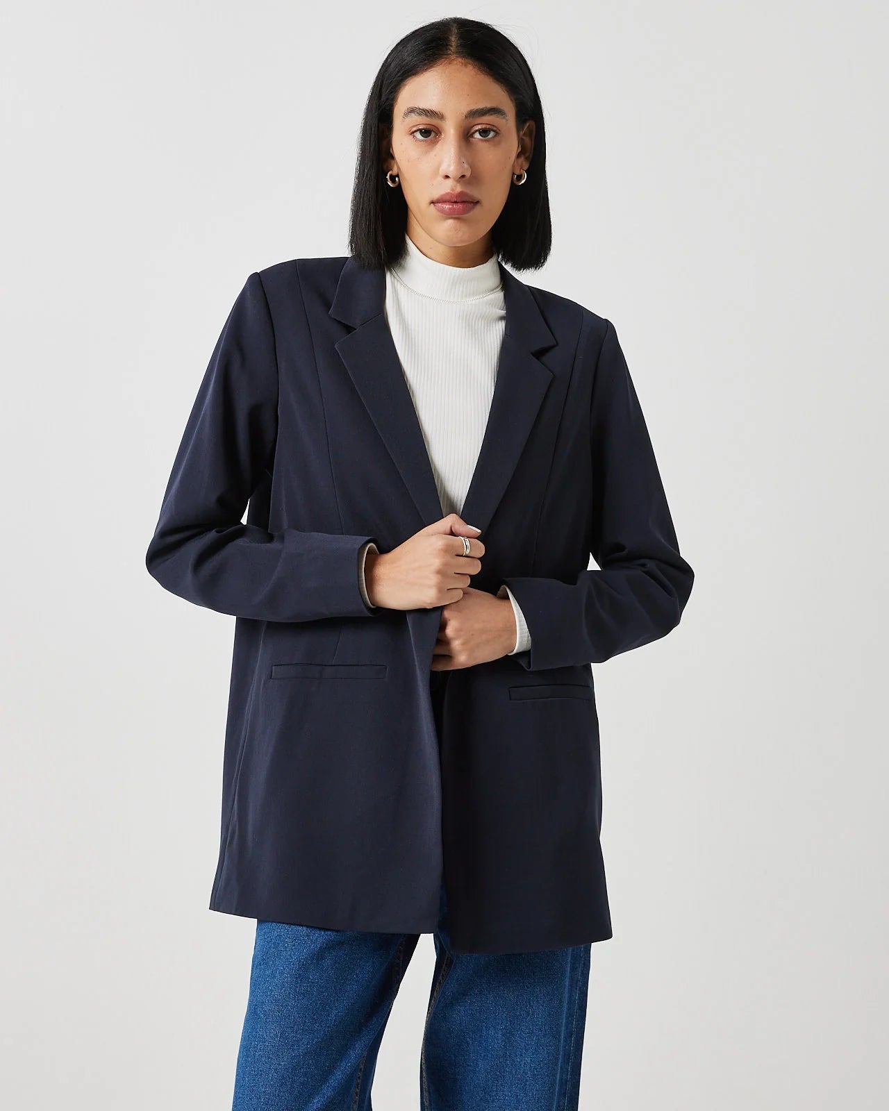 navy blazer