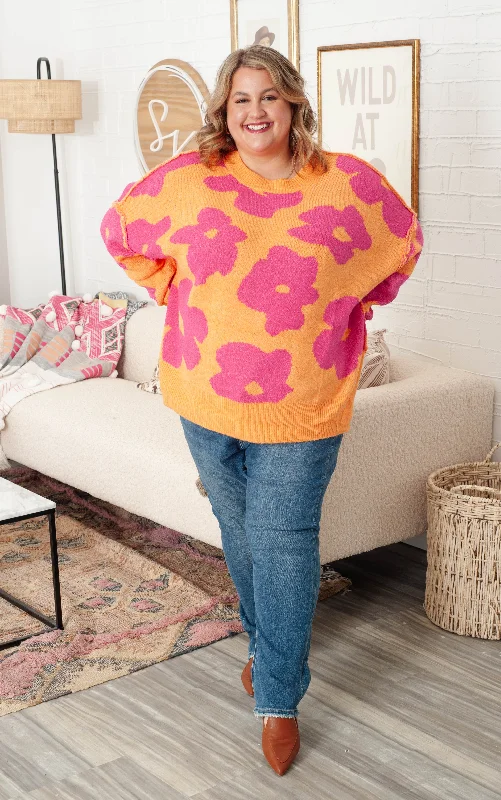 Curvy Olivia Sweater Polka Dot Checkered Tartan