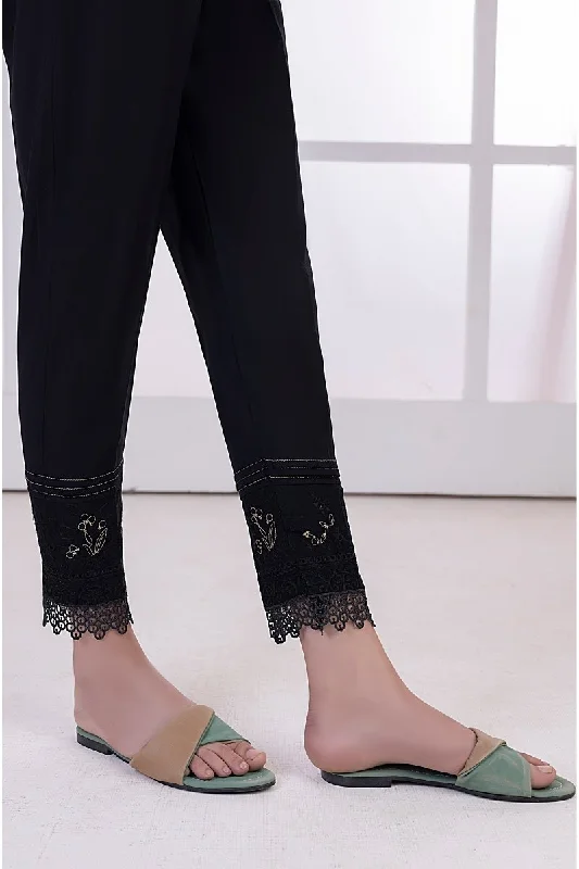 Lakhany 01 Piece Embroidered Trousers - LSM-T-3103 (B) Trousers Handmade Artisanal