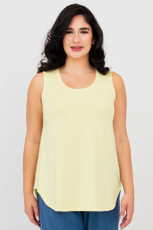Jazz Tank, Sunshine, Bamboo seamless tank top