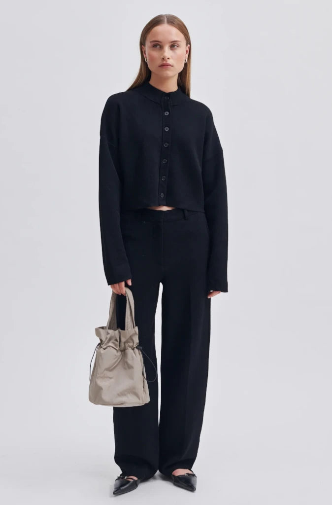 Second Female Stinna Knit Trousers Trousers Modern Contemporary