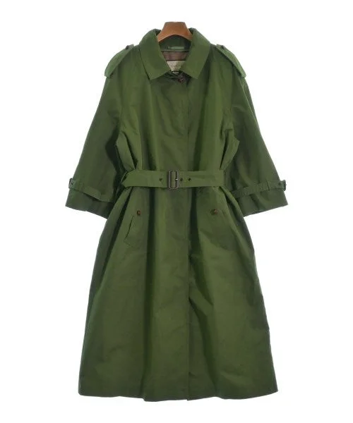 GUCCI Trench coats Plaid Tartan Floral