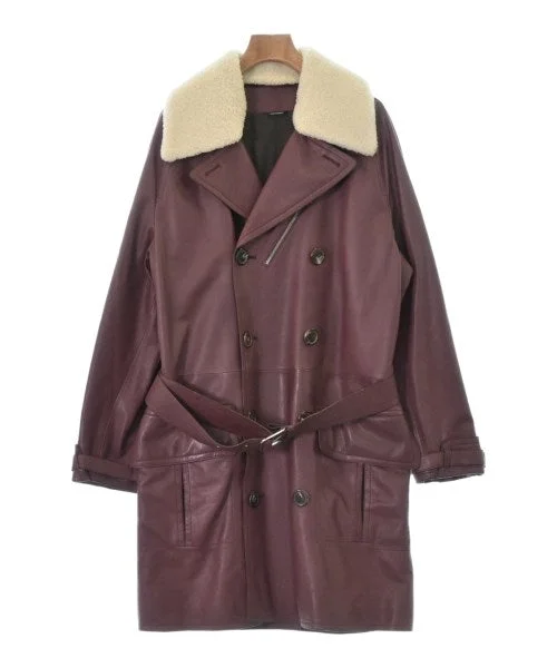 HERMES Trench coats Kimono Robe Cloak