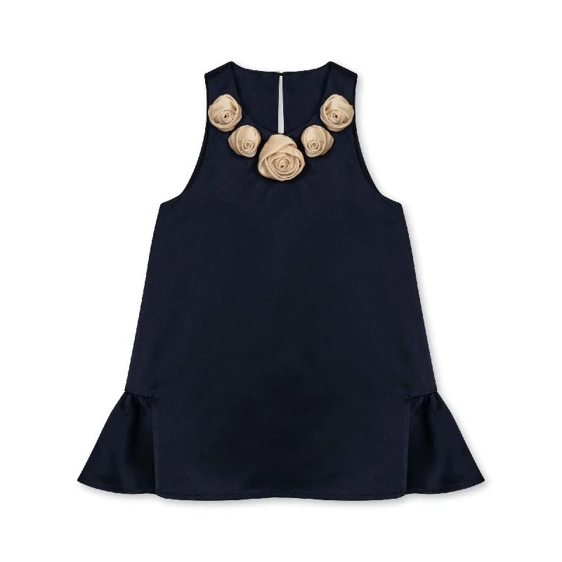 Konges Sløjd Rosie Collar Dress Navy Blazer Women's Luxurious Suit