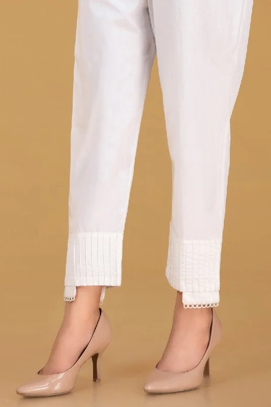 Gul Ahmed Normal Dyed Stitched Trousers - WGK-TRS-DY-144 Trousers Handmade Artisanal