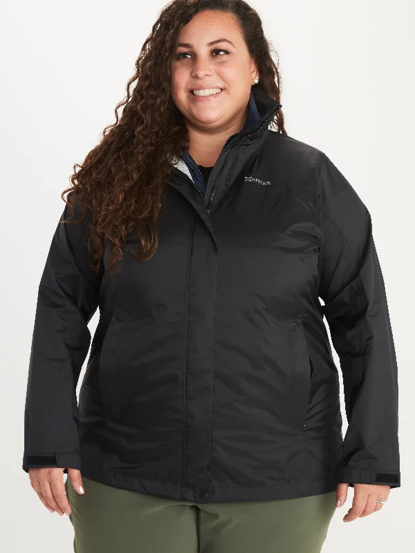 Wm's PreCip Eco Jacket Plus Faux Fur Fabric Real Fur Fabric Shearling Fabric