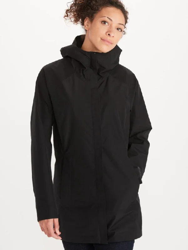 Wm's Essential GORE-TEX® Jacket (CLEARANCE) Denim Fabric Leather Fabric Suede Fabric