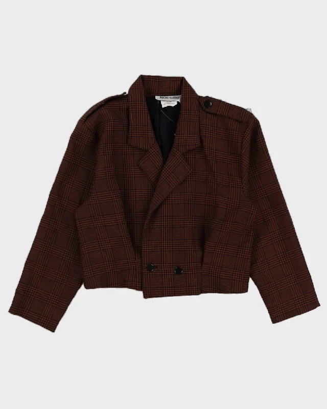 1990s Cropped Blazer - S High-End Women's Suit