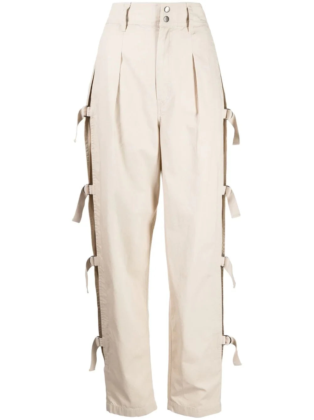 KEOWINA TAPERED-LEG TROUSERS ECR Trousers fashionable chic