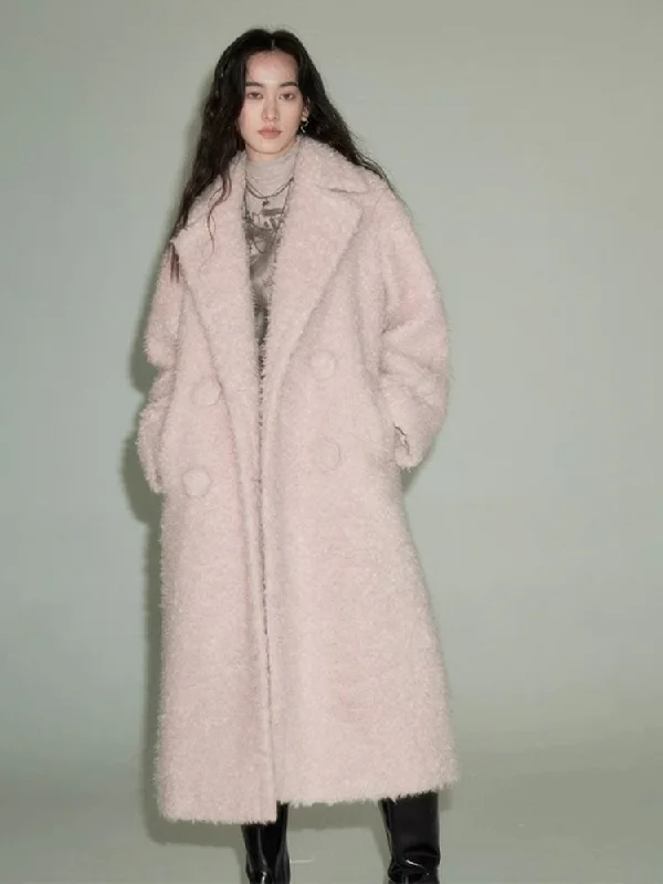 Blazer Collar Mid-Length Tweed Coat【s0000004874】 Women's Fashion Blazer