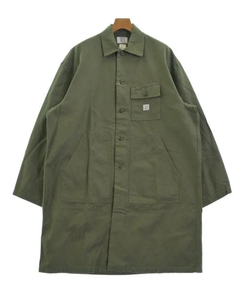GUNG HO Soutien collar coats Striped Polka Dot Solid