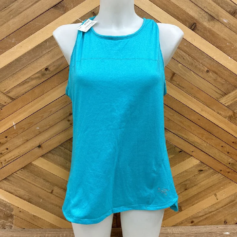 Arc'teryx - Women's Tank Top - MSRP $100: Blue-women-LG cozy tank top